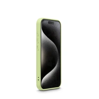 Hama Fantastic Feel, kryt pre Apple iPhone 15 Pro, hebký povrch, zelený