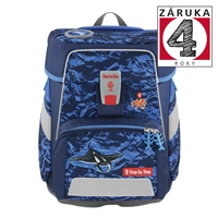 Školská aktovka Step by Step SPACE, Manta Rio - 5-dielny set, AGR certifikát