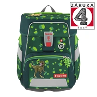 Školská aktovka Step by Step SPACE, Dino Targo - 5-dielny set, AGR certifikát