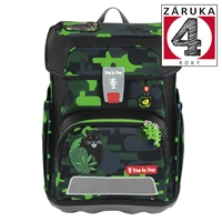 Školská aktovka Step by Step CLOUD, Black Cat Chiko - 5-dielny set, AGR certifikát