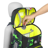 Školská aktovka Step by Step CLOUD, Black Cat Chiko - 5-dielny set, AGR certifikát