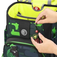 Školská aktovka Step by Step CLOUD, Black Cat Chiko - 5-dielny set, AGR certifikát