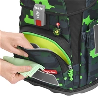 Školská aktovka Step by Step CLOUD, Black Cat Chiko - 5-dielny set, AGR certifikát