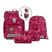 Školská aktovka Step by Step CLOUD, Wild Horse Nora - 5-dielny set, AGR certifikát