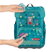 Školská aktovka Step by Step CLOUD, Turtle Josie - 5-dielny set, AGR certifikát