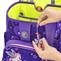 Školská aktovka Step by Step CLOUD, Pegasus Liv - 5-dielny set, AGR certifikát