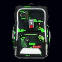 Školská aktovka Step by Step GIANT, Black Cat Chiko - 5-dielny set, AGR certifikát