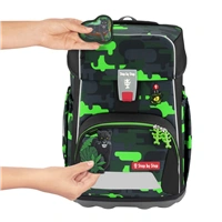 Školská aktovka Step by Step GIANT, Black Cat Chiko - 5-dielny set, AGR certifikát