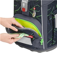 Školská aktovka Step by Step GIANT, Ninja Kimo - 5-dielny set, AGR certifikát