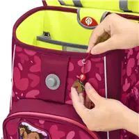 Školská aktovka Step by Step GIANT, Wild Horse Nora - 5-dielny set, AGR certifikát