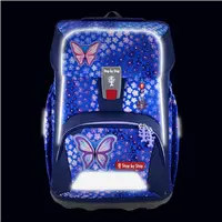 Školská aktovka Step by Step GIANT, Butterfly Maja - 5-dielny set, AGR certifikát