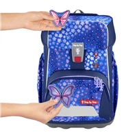 Školská aktovka Step by Step GIANT, Butterfly Maja - 5-dielny set, AGR certifikát