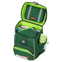 Školská aktovka Step by Step BASIS, Green Graphics - 4-dielny set, AGR certifikát