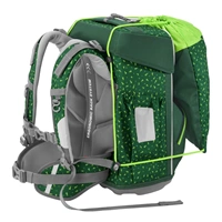 Školská aktovka Step by Step BASIS, Green Graphics - 4-dielny set, AGR certifikát