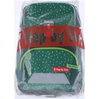 Školská aktovka Step by Step BASIS, Green Graphics - 4-dielny set, AGR certifikát