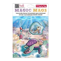 Doplnkový set obrázkov MAGIC MAGS, Turtle Josie, pre aktovky a ruksaky Step by Step