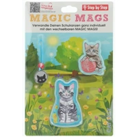 Doplnkový set obrázkov MAGIC MAGS, Cat Lilly, pre aktovky a ruksaky Step by Step
