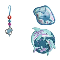 Doplnkový set obrázkov MAGIC MAGS, Dolphin Finja, pre aktovky a ruksaky Step by Step