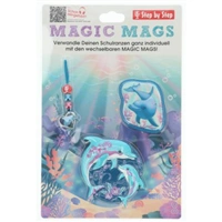 Doplnkový set obrázkov MAGIC MAGS, Dolphin Finja, pre aktovky a ruksaky Step by Step