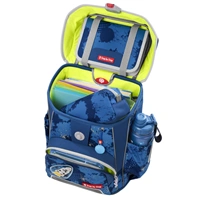 Školská aktovka Step by Step CLOUD REFLECT, Rocket Novo - 5-dielny set, AGR certifikát