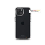 Hama Extreme Protect, kryt pre Apple iPhone 15, materiál D3O®, nezažltne, priehľadný