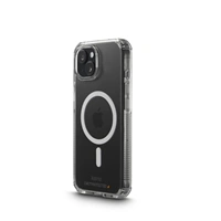 Hama Extreme Protect MagCase, kryt pre Apple iPhone 15, magnetický, D3O®, nezažltne, priehľadný