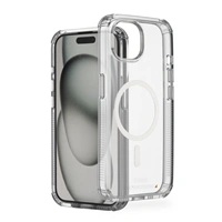 Hama Extreme Protect MagCase, kryt pre Apple iPhone 15, magnetický, D3O®, nezažltne, priehľadný
