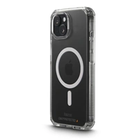 Hama Extreme Protect MagCase, kryt pre Apple iPhone 15, magnetický, D3O®, nezažltne, priehľadný