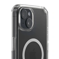 Hama Extreme Protect MagCase, kryt pre Apple iPhone 15, magnetický, D3O®, nezažltne, priehľadný