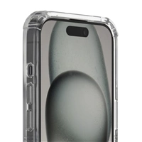 Hama Extreme Protect MagCase, kryt pre Apple iPhone 15, magnetický, D3O®, nezažltne, priehľadný