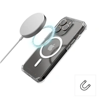 Hama Extreme Protect MagCase, kryt pre Apple iPhone 15 Pro, magnetický, D3O®, nezažltne, priehľadný