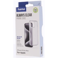 Hama Always Clear, kryt pre Apple iPhone 15 Pro Max, vždy priehľadný, nezažltne