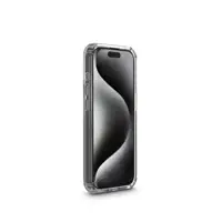 Hama Extreme Protect, kryt pre Apple iPhone 15 Pro Max, materiál D3O®, nezažltne, priehľadný