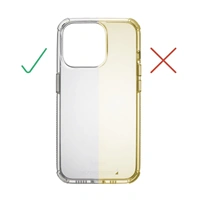 Hama Extreme Protect, kryt pre Apple iPhone 15 Pro Max, materiál D3O®, nezažltne, priehľadný