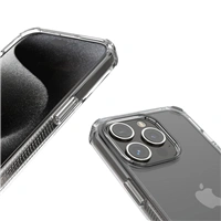 Hama Extreme Protect, kryt pre Apple iPhone 15 Pro Max, materiál D3O®, nezažltne, priehľadný