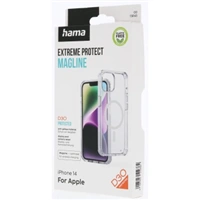 Hama Extreme Protect, kryt pre Apple iPhone 14, magnetický, D3O®, nezažltne, priehľadný