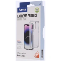 Hama Extreme Protect, kryt pre Apple iPhone 14 Pro, materiál D3O®, nezažltne, priehľadný