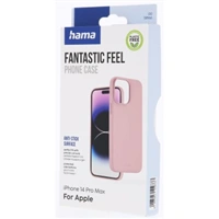 Hama Fantastic Feel, kryt pre Apple iPhone 14 Pro Max, hebký povrch, farba nude