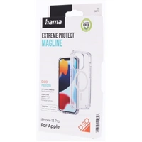 Hama Extreme Protect, kryt pre Apple iPhone 13 Pro, magnetický, D3O®, nezažltne, priehľadný