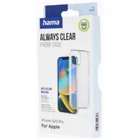Hama Always Clear, kryt pre Apple iPhone 12/12 Pro, vždy priehľadný, nezažltne