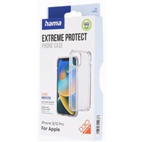 Hama Extreme Protect, kryt pre Apple iPhone 12/12 Pro, materiál D3O®, nezažltne, priehľadný