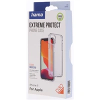 Hama Extreme Protect, kryt pre Apple iPhone 11, materiál D3O®, nezažltne, priehľadný