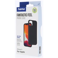 Hama Fantastic Feel, kryt pre Apple iPhone 11, hebký povrch, čierny