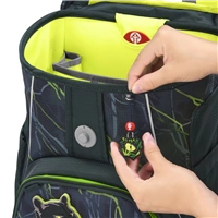 Školská aktovka Step by Step FIT, Danger Cat Chiko - 5-dielny set, AGR certifikát