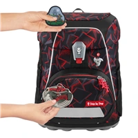 Školní aktovka Step by Step FIT, Ninja Yuma - 5 dílný set, AGR certifikát