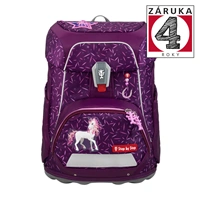 Školská aktovka Step by Step FIT, Pretty Unicorn Nuala - 5-dielny set, AGR certifikát