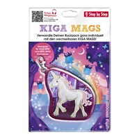 Vymeniteľný obrázok KIGA MAGS Little Unicorn Nuala k ruksačikom KIGA