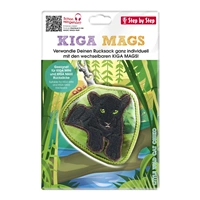 Vymeniteľný obrázok KIGA MAGS Little Wild Cat Chiko k ruksačikom KIGA 