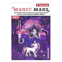 Doplnkový set obrázkov MAGIC MAGS Jednorožec k aktovkám GRADE, SPACE, CLOUD, 2v1 a KID