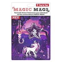 Doplnkový set obrázkov MAGIC MAGS Unicorn Nuala k aktovkám GRADE, SPACE, CLOUD, 2v1 a KID